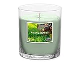 Riding Mower Man Cave Hand Poured Soy Tumbler Candle - 3 oz Freshly Cut Grass Scented - Handmade in The USA