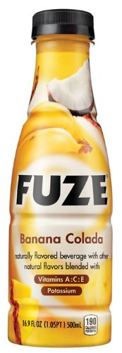 Fuze Banana Colada, 16.9-Ounce Bottles (Pack of 12)