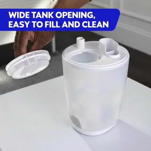 Vicks Filter-Free Plus Cool Mist Humidifier for Medium Rooms, 1.2 Gal Tank - image 6