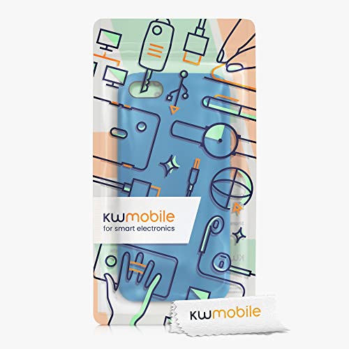 kwmobile Case Compatible with Apple iPhone SE (1.Gen 2016) / iPhone 5 / iPhone 5S Case - Soft TPU Silicone Phone Cover - Reef Blue by kwmobile - Image 6