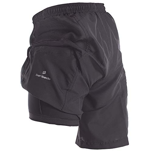 Barbedo Sports Bermuda Free Ride, GG, Preta