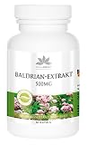 Baldrian Kapseln - 500mg - 4-fach konzentriert - 60 Kapseln - vegan