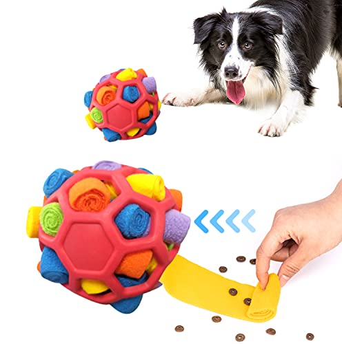 Kowaku 6er-Set Tennisbälle Mit Netzbeutel - Hochelastisch Für Hunde & Training, Rosa