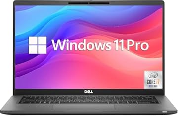 Dell Latitude 7420 14-inch FHD Laptop Computer, 11th Generation Intel Quad Core i7-1185G7 3.00 GHz, 16GB RAM, 512GB SSD, Touchscreen, Fingerprint Reader, Backlit Keyboard, Windows 11 Pro (Renewed)