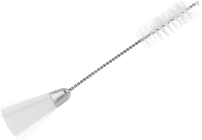 Tennis Racket Cleaning Brush Stringing Tools- Weight and for Clothing Machine Cleaning ¨C 5.9 Inch Stainless Steel and Plastic Brush for Badminton & Tennis
