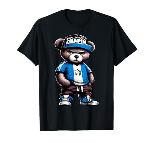 Unapologetically Chapin Guatemala Flag Camisa de Guatemala T-Shirt