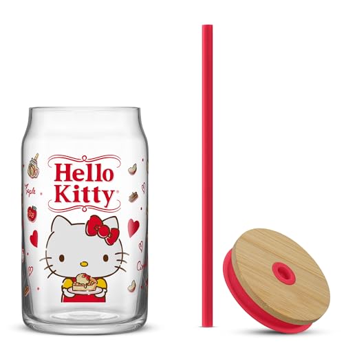 Gobelet verre Hello Kitty anti fuite pour éviter les éclaboussures au bureau