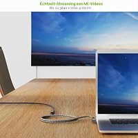 CAKOBLE USB C Verlängerung 2M 20Gbps 100W/5A,usb 3.2 verlängerung USB C Kabel Verlängerung Unterstützt USB 3.2 Gen2,USB 3.1, USB 3.0, 4K@60Hz usb c verlängerung 90 grad… – Ansicht 7