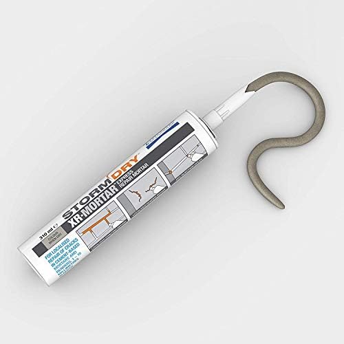 Stormdry Waterproof Express Repair Mortar - Pack of 3 - Ready to Use Cement Mix 310ml Tube, Grey Sand