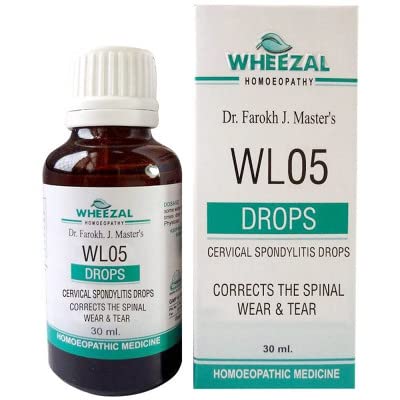 Wheezal WL-5 Cervical Spondylitis Drops (30ml) (PACK OF TWO) (B0BRJC9PJW) Amazon Price History, Amazon Price Tracker