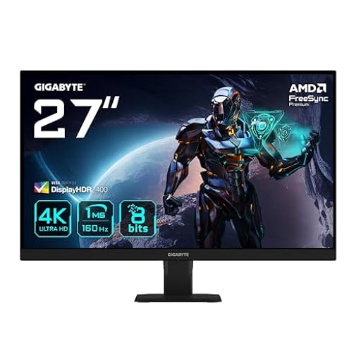Gigabyte GS27U 27" Monitor de Juegos UHD - 3840 x 2160, 160Hz, 1ms, 350 CD/m², Display HDR400, HDMI 2.1, DisplayPort 1.4 | Ya disponible en tu tienda friki favorita! En mundofriki.es!