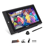 GAOMON PD156Pro Grafiktablett mit Display, 15,6 Zoll Zeichentablett mit Drehrad und 10 Sondertasten,...