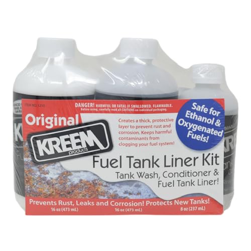 Kreem Products 19-103 Fuel Tank Liner Combo Pack 3 Pack Black One Size