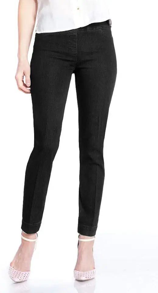 Calças Calça de tornozelo com faixa larga e controle de barriga SLIM-SATIONFeminino