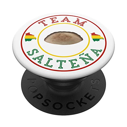 Team Salteña Lustiges bolivianisches Essen PopSockets mit austauschbarem PopGrip