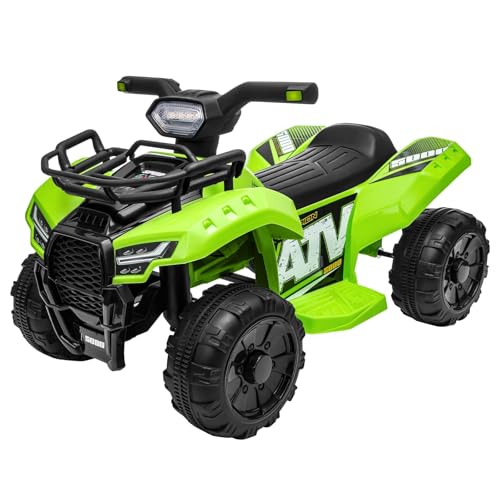 Forever Source Kids ATV, 6V Battery, Music & Lights, Green