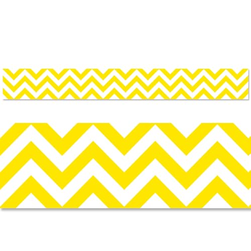 Yellow Chevron EZ Border 48 Feet encadrement grand tableau - 2