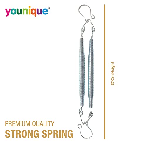 Younique - Baby Cradle Swing Spring/Infant Jhula Swing Stainless Steel Spring (Capacity = 15 Kg)