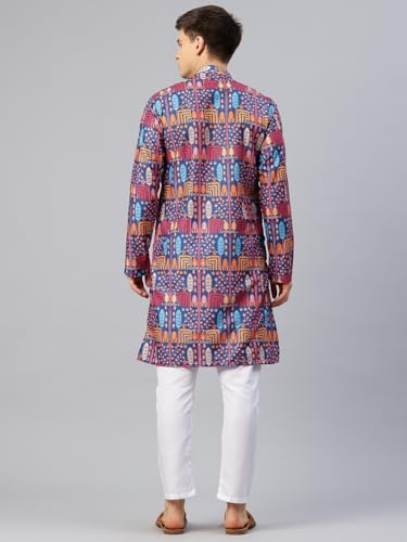 Image of Luxrio Kurta Set for Men Cotton Blend Kurta with Pyjama Set Ethnic Set