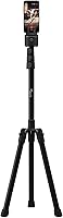Vista 1 de Pivo Trípode extensible para teléfono celular y cámara de 63 pulgadas con soporte resistente, ligero, portátil y plegable para grabación de video