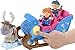 Fisher-Price Disney GGV30 Frozen Kristoff's Sleigh by Little People, Multi Color