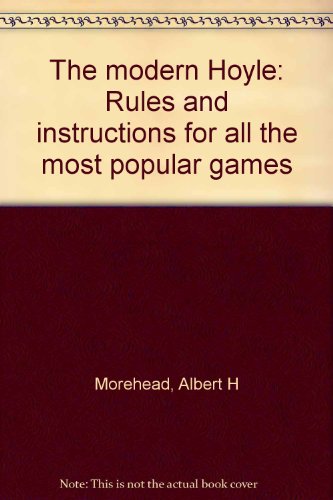 The modern Hoyle: Rules and instructions for al... B0007H2QHG Book Cover