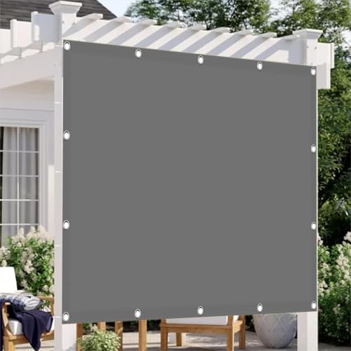 ☀️【Applicazione】: Ampiamente usato per giardino, patio, cortile, giardino dietro la casa, cortile davanti la casa, cortile, portico, zona barbecue, vialetto, ingresso, prato, ombreggiamento delle piante, coperta, parc, piscina, posto auto coperto, barca, campeggio, stagno o altre occasioni all'aperto. Rendi la privacy del tuo patio sicura, fresca e favolosa. Si prega di leggere attentamente la pagina del prodotto per la selezione della taglia.