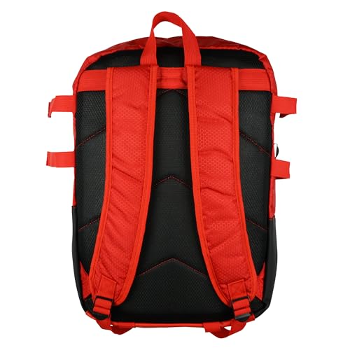 Marvel Deadpool Backpack Maximum Effort Built-Up Utility Laptop Tech Sleeve Book Bag3