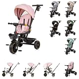Chipolino Tricycle Max Sport 2 en 1, portavasos, asiento reversible, cesta,...