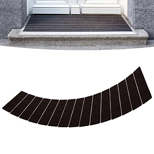 Tapis de marche d'escalier resistant salete en polyester rectangulaire - 4