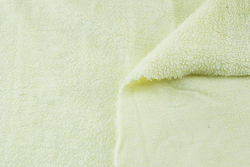 LAFAB Tessuto al Metro: Pelliccetta Agnello Bianco...