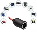 Digit.Tail Cable alargador para Encendedor de Cigarrillo de Coche, [3,6m - Fusible...