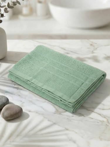 Image of Monte Carlo Essential 100% Cotton Small Bath Towel | 340 GSM Ultra Lightweight & Quick Dry | Soft Absorbent Compact Towel 60x120 cm | Bathroom Towel for Gym, Travel & Daily Use (Soho) | Dorothy Red