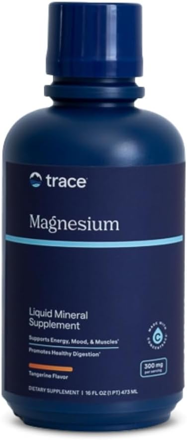 Trace Minerals Research LQM01 - Liquid Magnesium 300 Mg, 1.35 lbs