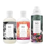 R+Co BEL AIR Shampoo, Conditioner & CENTERPIECE All-In-One Elixir Spray Bundle – Smoothness, Shine & Frizz Control for All Hair Types – Vegan & Cruelty-Free Hair Care Set
