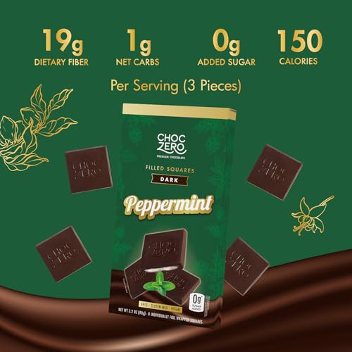 Choczero Vegan Peppermint Patties Squares thumb #2