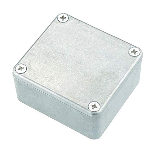 Hammond 1550Q Natural Diecast Aluminium Enclosure 60 x 55 x 30mm