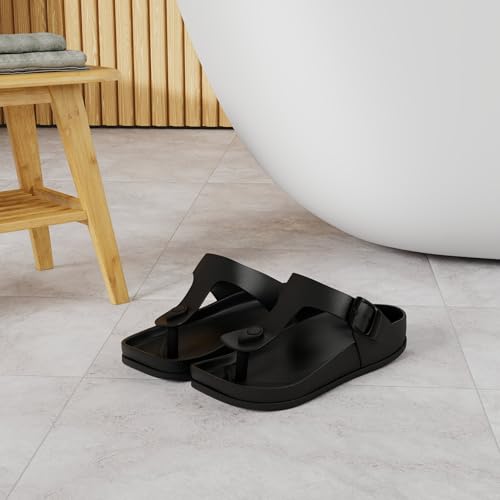 FUNKYMONKEY EVA Flip Flops Waterproof Adjustable Thong Sandals for Mens and Womens2