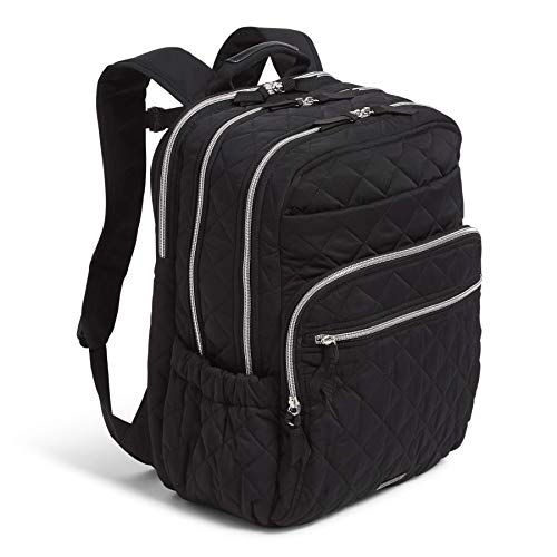 Vera Bradley Women's Performance Twill Xl Campus Backpack, Black, One Size #TOP3