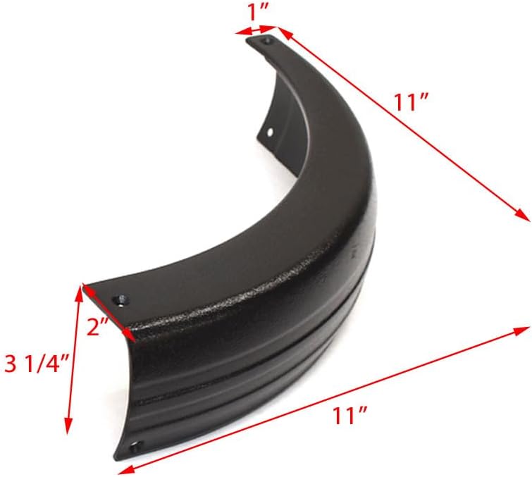 Pontoon Boat Corner Caps | Black Aluminum (Set of 2)