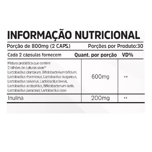 PROB. 10 800MG 60CAPS NUTRIVITALLE