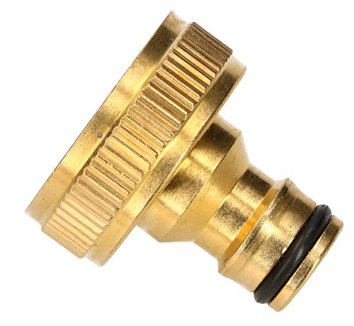 KOTARBAU® Brass garden hose connection 1 inch for hose connection to tap, Gold, 1" - Image 3