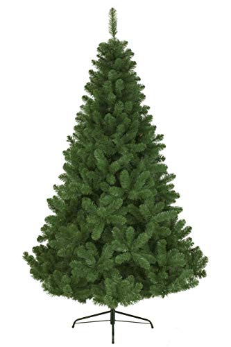 Kaemingk Imperial Pine Artificial Christmas Tree, Multi-Coloured, 7ft (210cm) JNS_436206