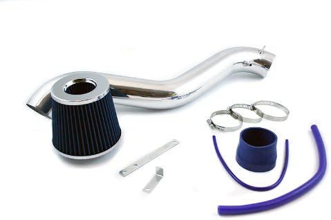 Blue Short Ram Air Intake Kit + Filter Compatible with 92-96 Honda Prelude 94-97 Honda Accord 2.2L,2.3L L4