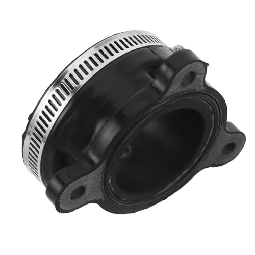 FIXOSHEE Fuelle de Colector de Admisión para Motosierra, Brida Adaptadora de Carburador de Aleación y Plástico Resistente a Alta Temperatura, Reemplazo de Funda del Sistema de Admisión,