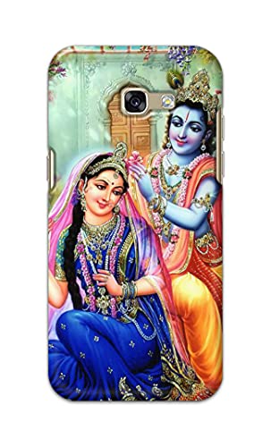 Image of PRINTFIDAA Printed Hard Back Cover Case for Samsung Galaxy A5 2017 Back Cover (Radha Krishna) -1803