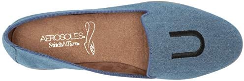 Aerosoles Women's Betunia Loafer, Denim Fabric, 9.5 M US | Image 4