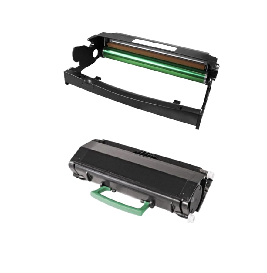 Tambour DR-E230 de rechange compatible avec imprimante Lexmark E240 Noir