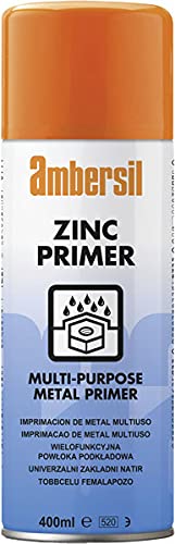 Ambersil 30298 Multi-Purpose Zinc Phosphate Metal Primer 400ml 3 Pack