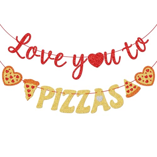 Love You to Pizzas Banner